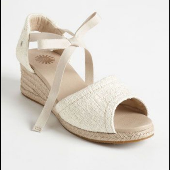 UGG Shoes - UGG Delmar tie wedge sandal